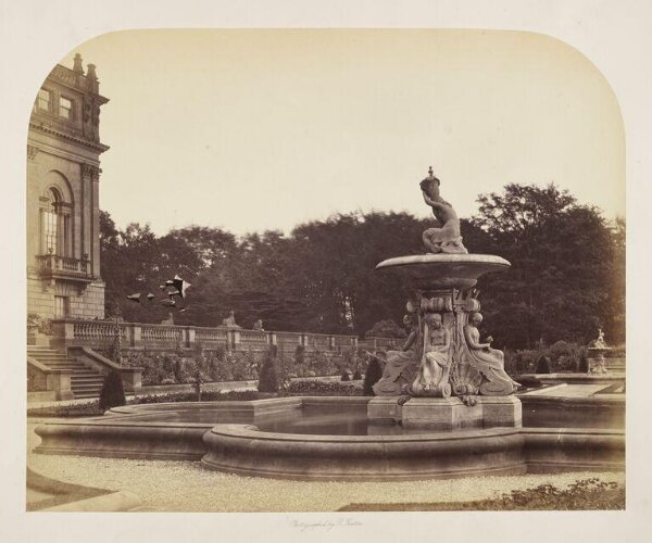 Fenton, Roger, Fountain in the garden, Harewood