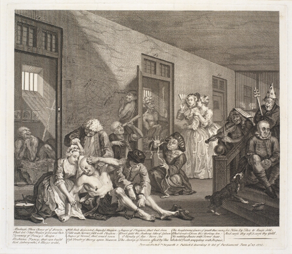 William Hogarth, En libertiners liv