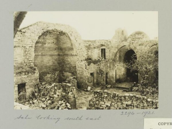 K.A.C. Creswell, View from courtyard of Madrasa al-Zahiriyya, Aleppo