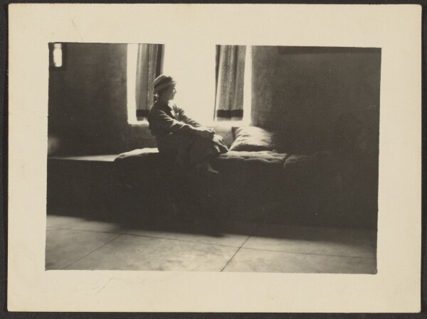 Louis Fleckenstein, [Woman Sitting in Window]