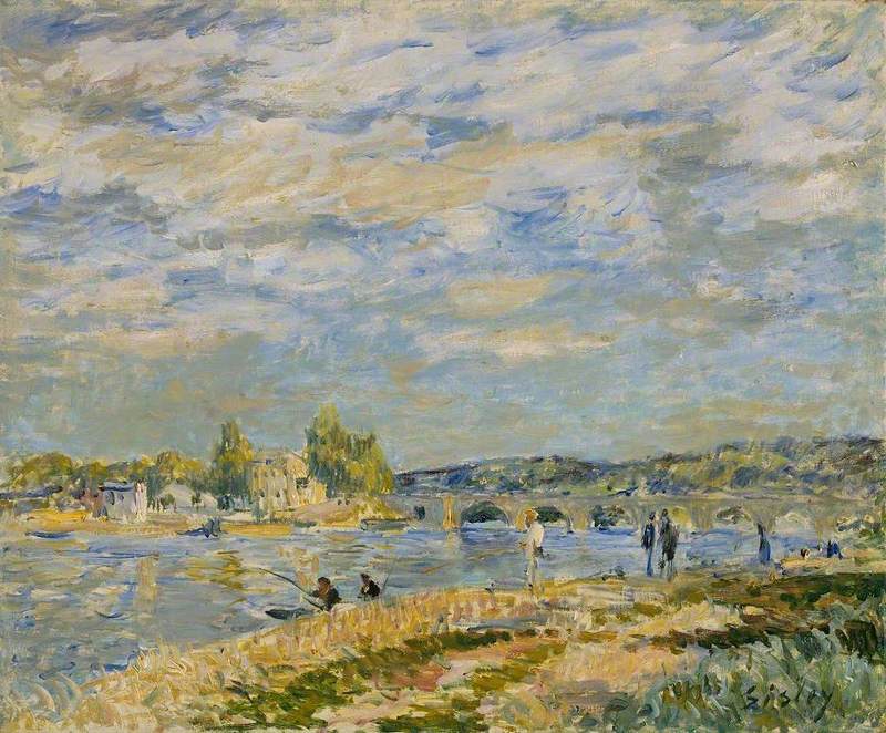 Alfred Sisley, The Bridge at Sèvres