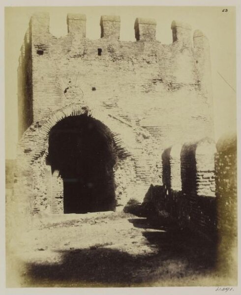 Parker, John Henry, Gates of Rome -  Porta Ostiensis, now di S. Paolo, Details of the Fortifications, Theodoric, A.D. 500