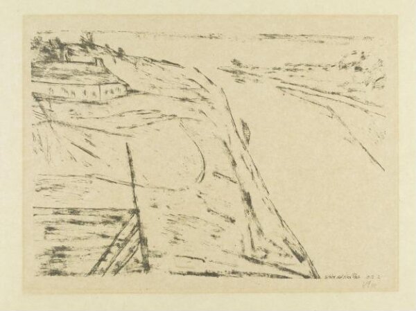 Paul Klee, Blick auf einen Fluss