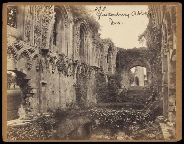 Francis Frith, Glastonbury Abbey.  Int.
