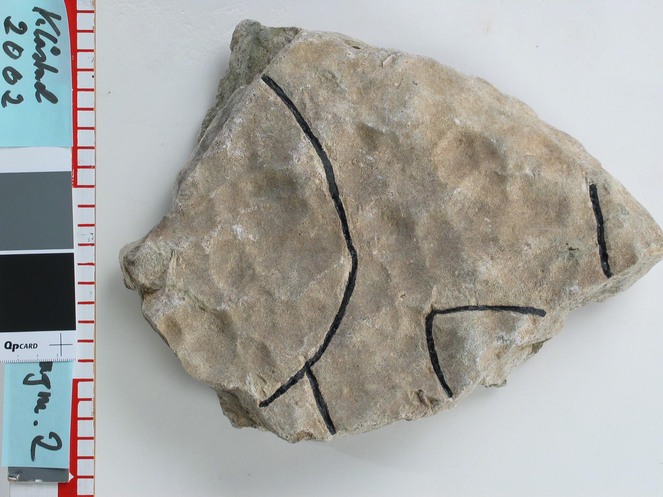 Bengt A Lundberg, ÖgNf2001 Klosterstad stenfragment