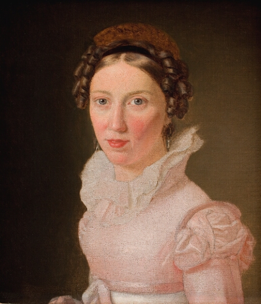 C.W. Eckersberg, Suzanne Juel, kunstnerens svigerinde, senere hans tredje hustru