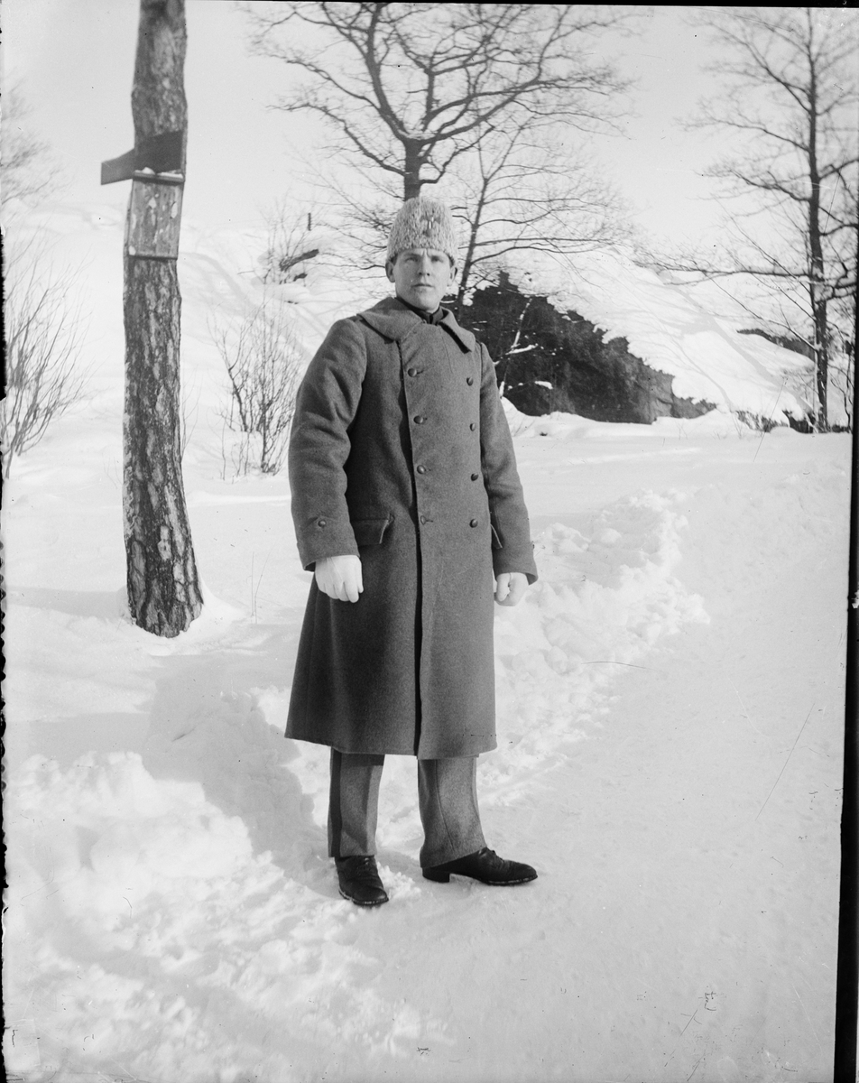 Skötsner-Edhlund, Man in a Military Uniform, Boden