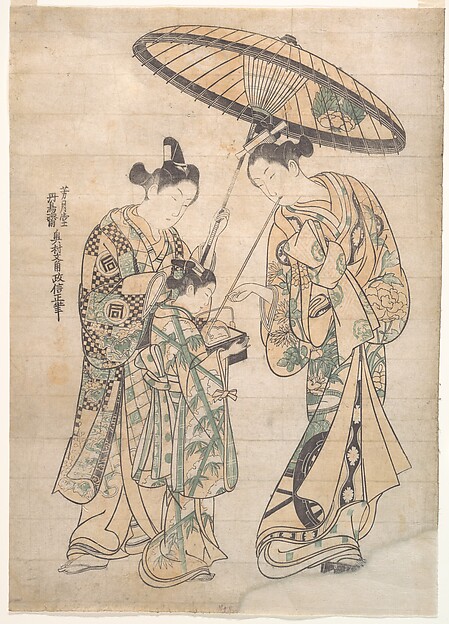 Okumura Masanobu, Two Figures