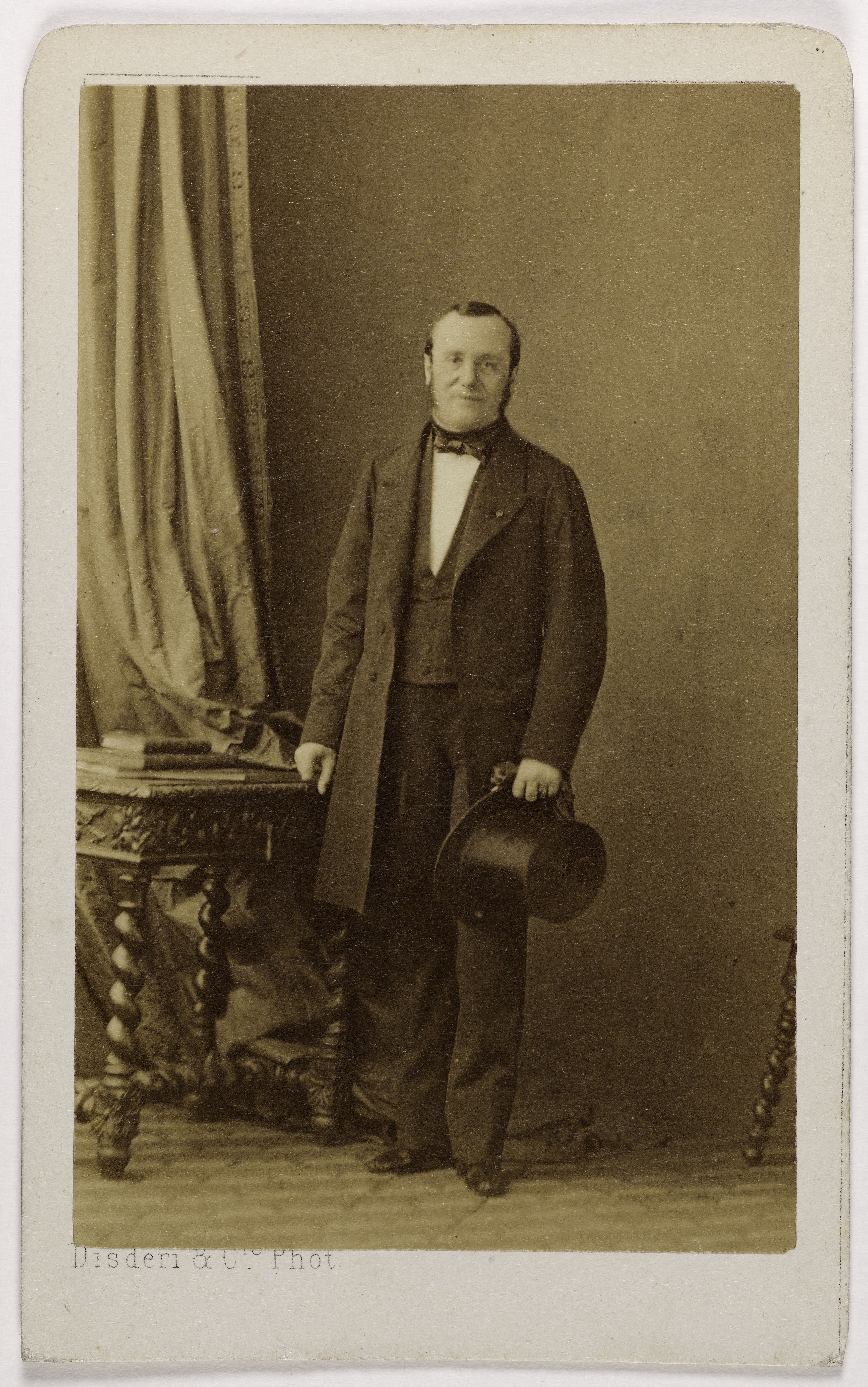 Disderi & Cie, Portrait d'Auguste Adolphe Billault (1793-1863), (avocat, homme politique)