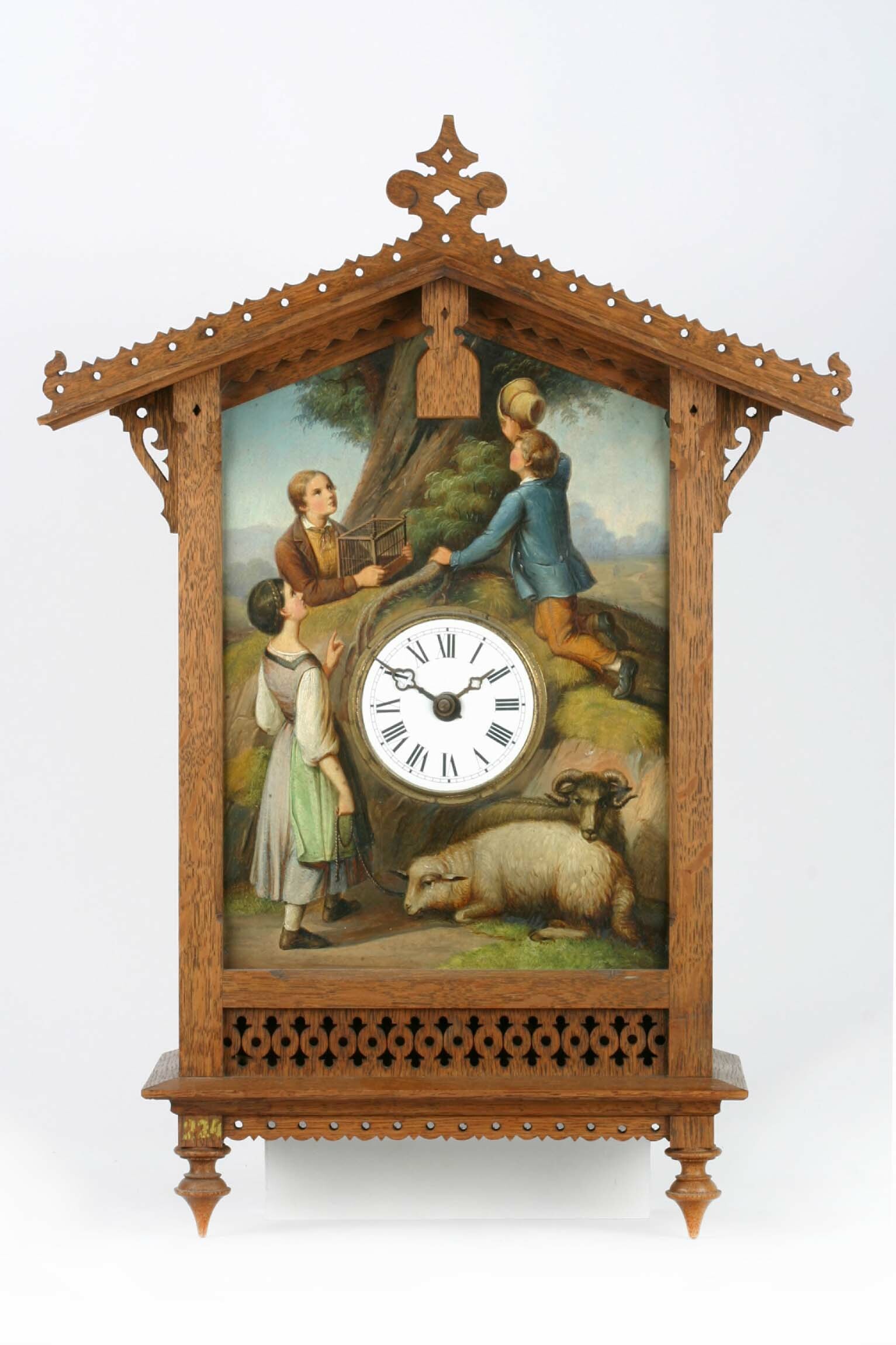 Johann Baptist Laule, Bahnhäusleuhr, Johann N. Heinemann, Hüfingen, Johann Baptist Laule, August Tritschler, Furtwangen, 1861