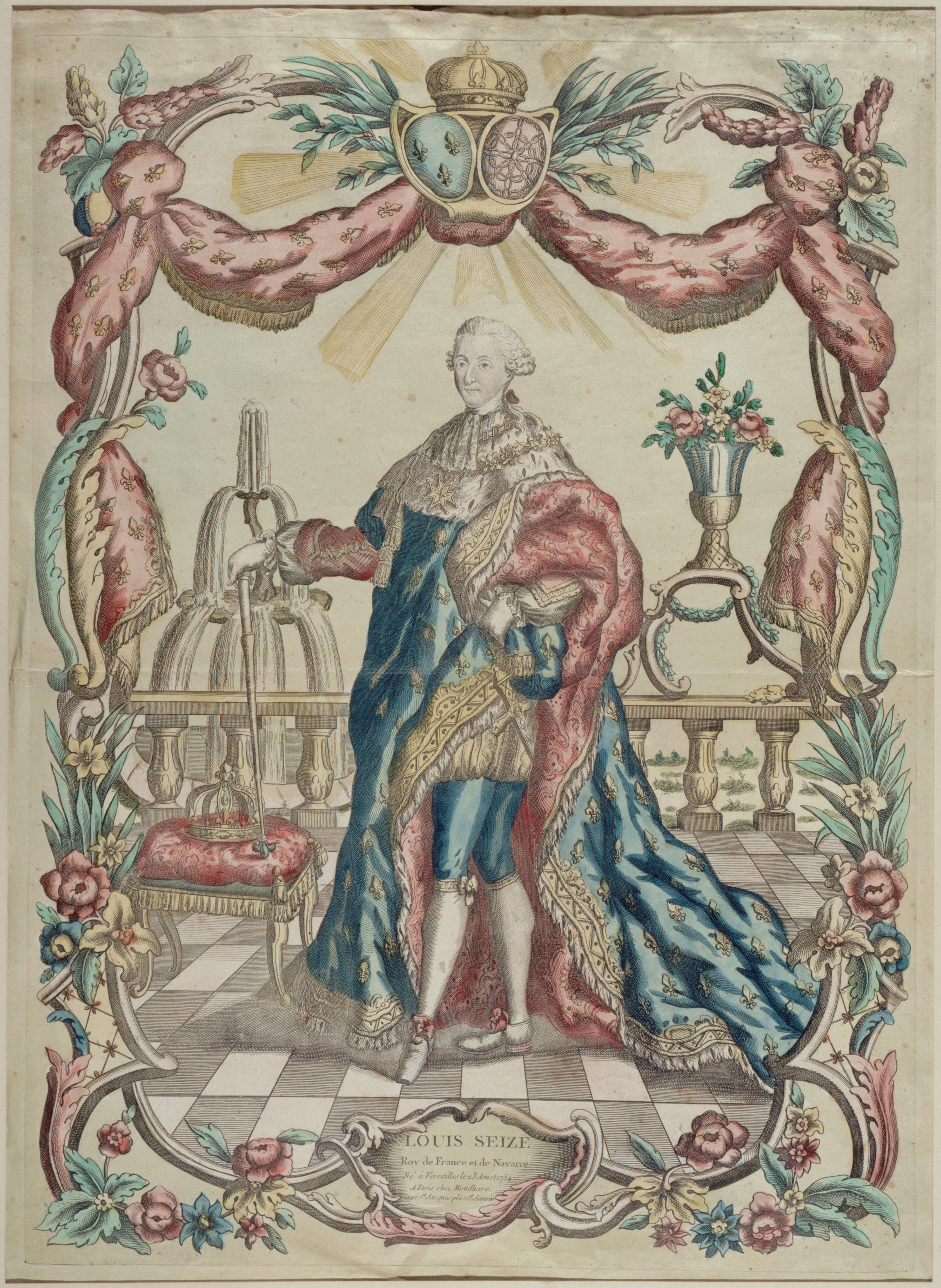 Anonyme, Portrait de Louis Seize