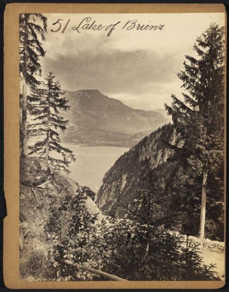 Francis Frith, Lake of Brienz