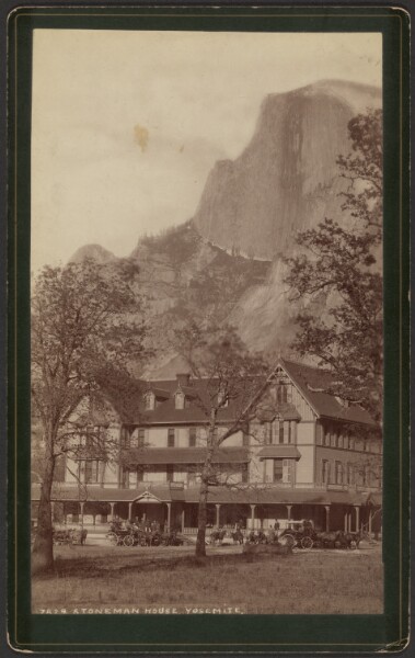 William Henry Jackson, Stoneman House, Yosemite