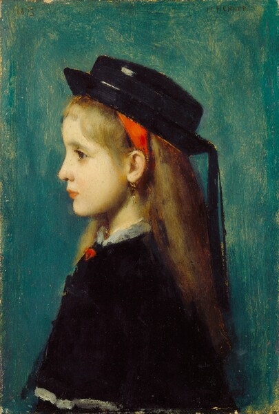 Jean-Jacques Henner, Alsatian Girl