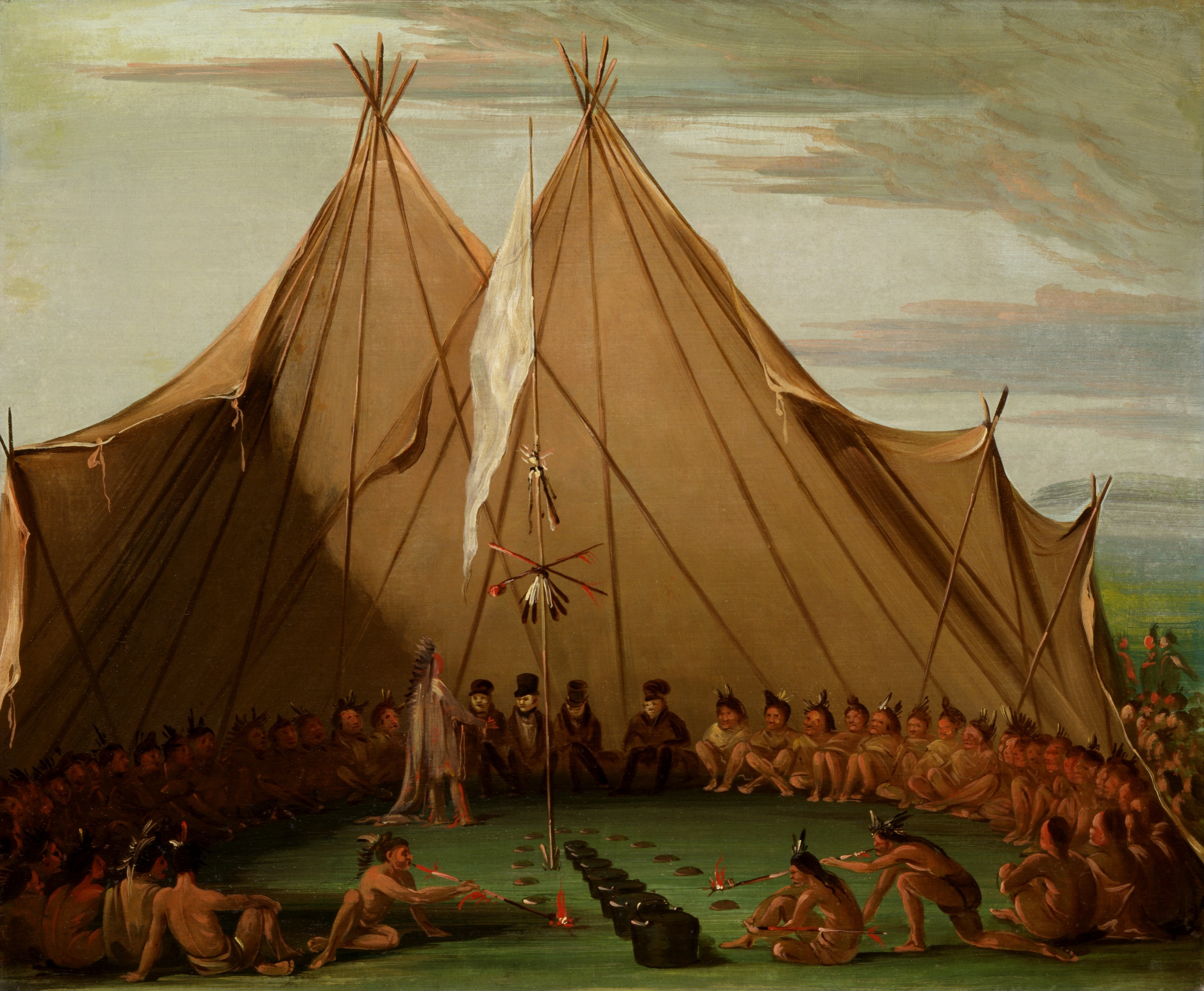George Catlin, Sioux Dog Feast