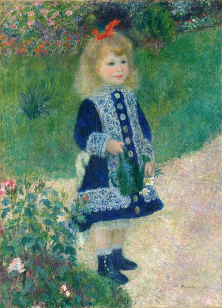 Auguste Renoir, A Girl with a Watering Can