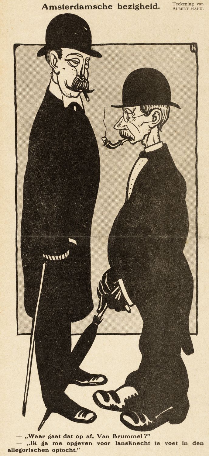 Hahn, Albert,draughtsman., Amsterdamsche bezigheid