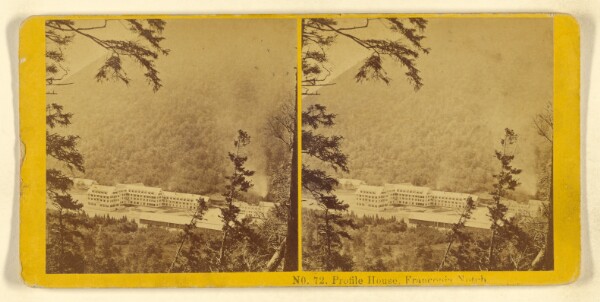 Benjamin West Kilburn, Profile House, Franconia Notch