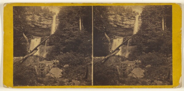 Edward and Henry T. Anthony & Co., Kauterskill Falls, from below the second Fall.