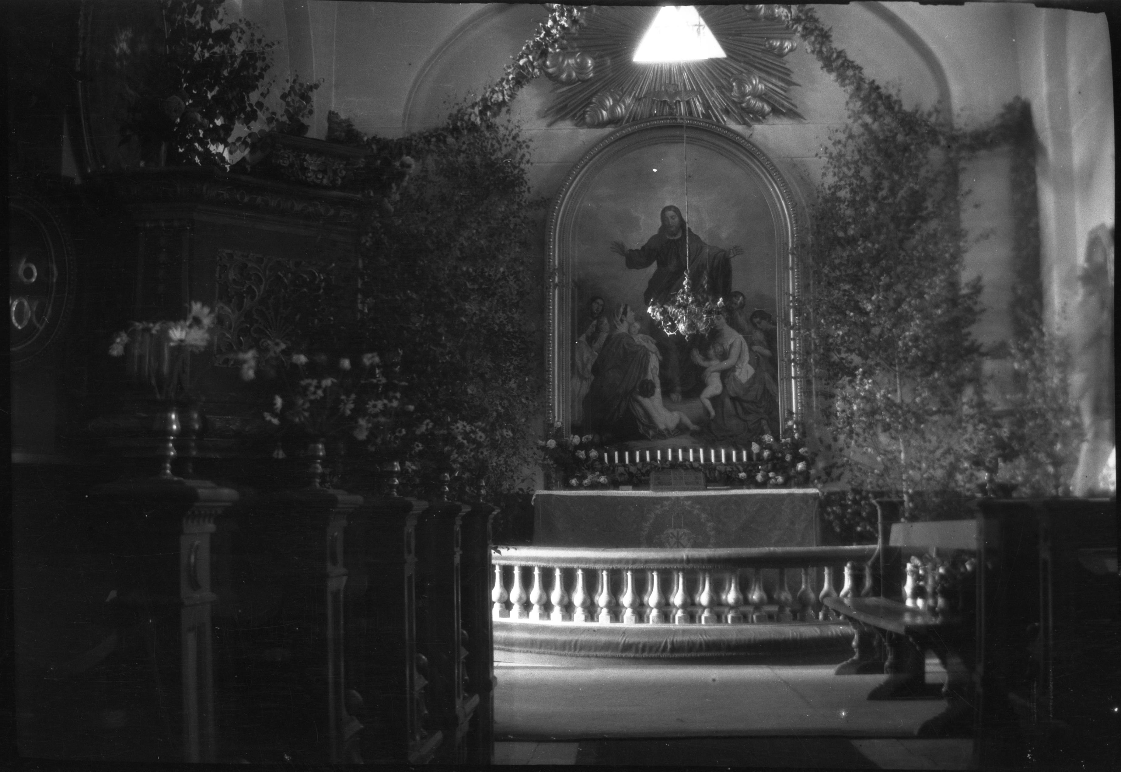 Berit Wallenberg, Lovö kyrka