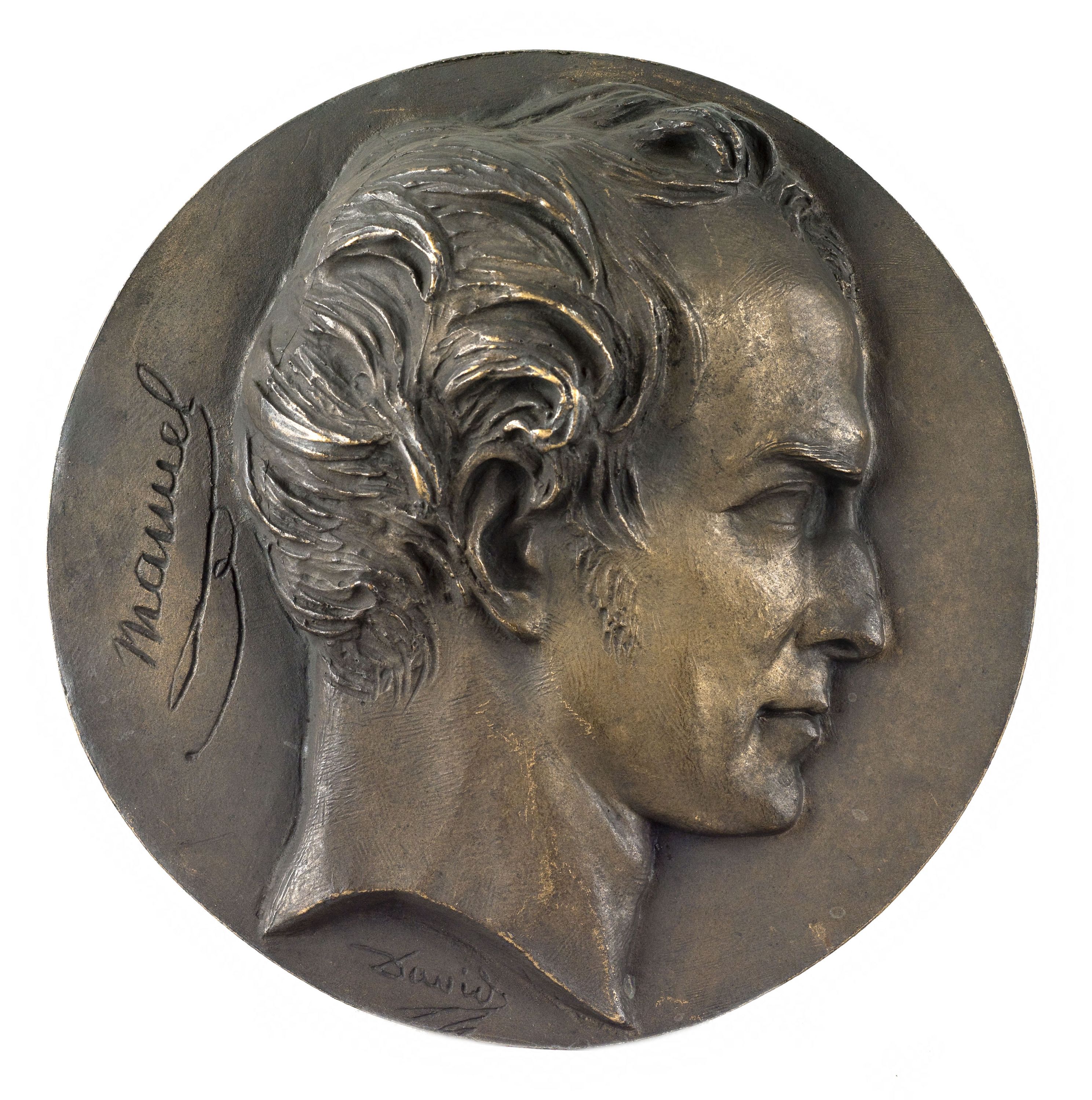 David d'Angers, Portrait de Manuel