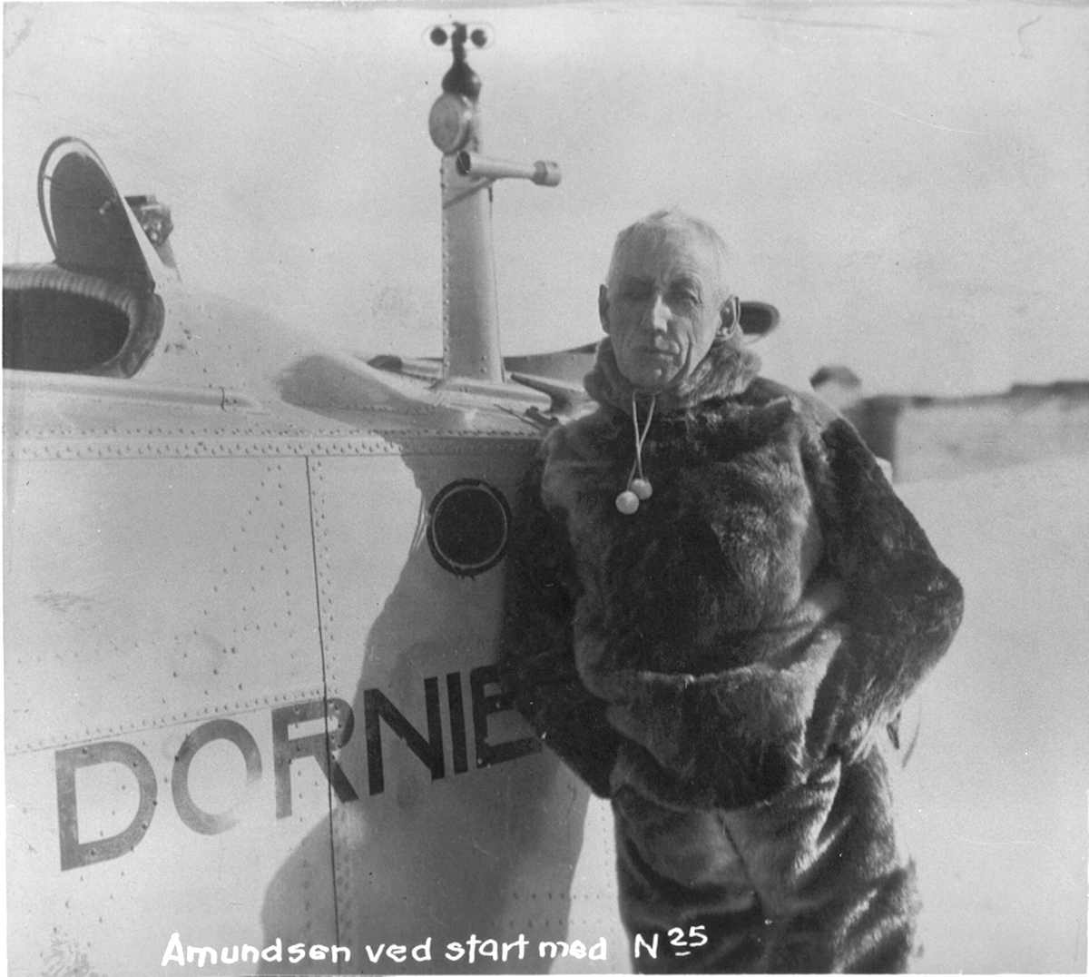 Anders Beer Wilse, Prot: Flyvemaskin N25 Amundsen
