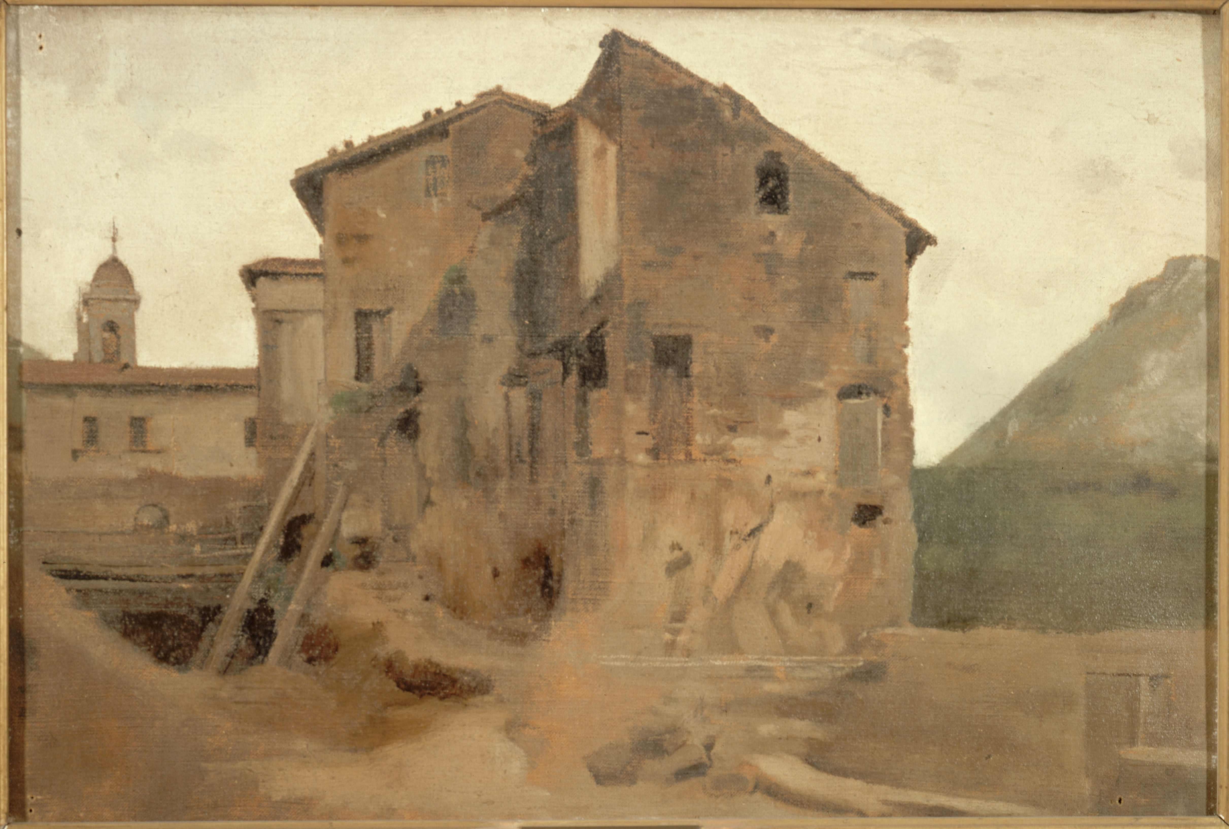 Jean-Jacques Henner, Masure dans la campagne de Rome