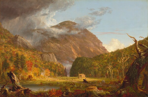 Thomas Cole, A View of the Mountain Pass Called the Notch of the White Mountains (Crawford Notch)