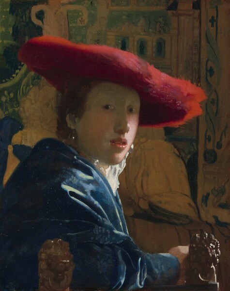 Johannes Vermeer, Girl with the Red Hat