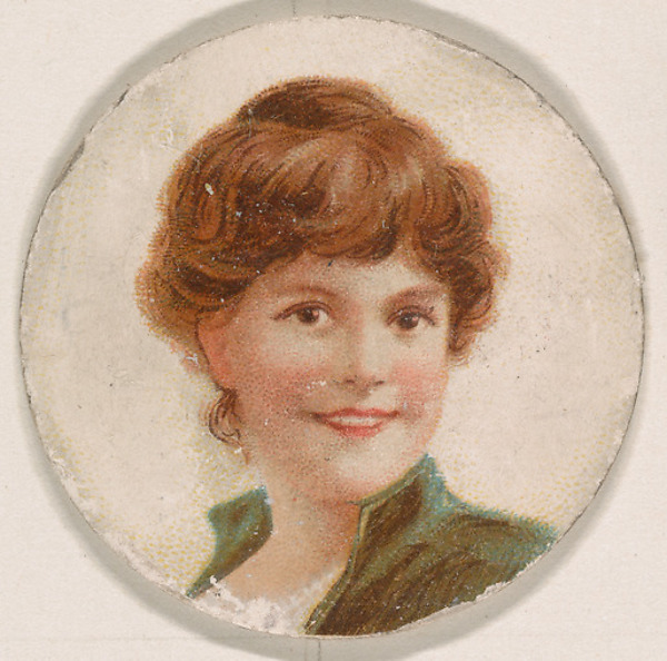 Kinney Brothers Tobacco Company, Portrait of woman, from the Novelties series (N228, Type 1) issued by Kinney Bros.