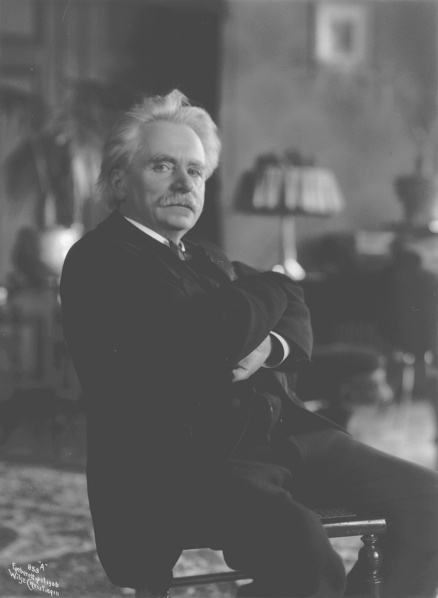 Anders Beer Wilse, Prot: Edvard Grieg Ved Pianoet 11/12