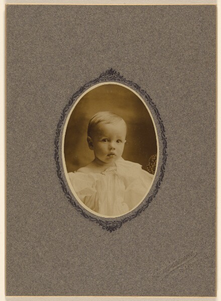 Benjamin, [Portrait of a baby boy]