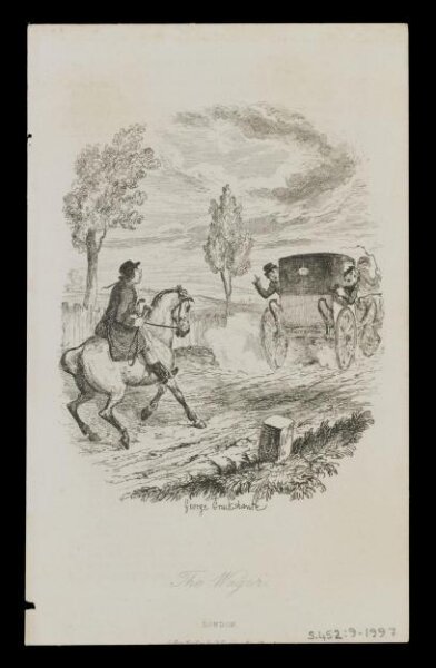 Cruikshank, George, The Wager