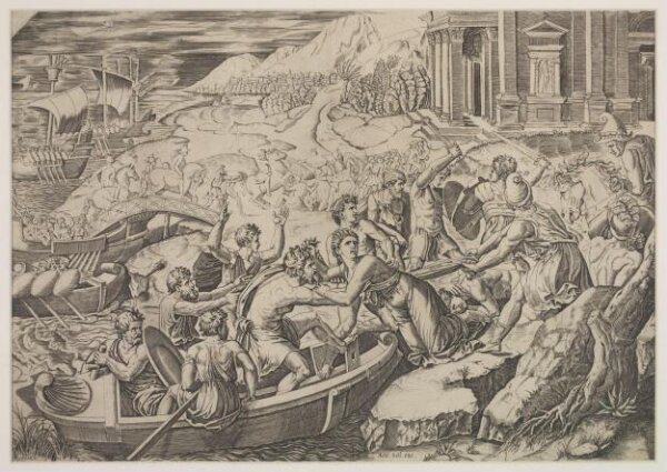 Raphael, Helen carried off by the Trojan Warriors