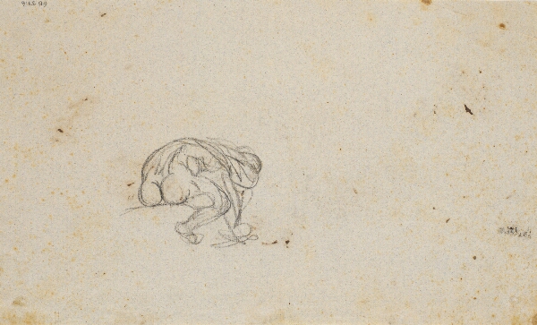 Nicolai Abildgaard, En sammenbøjet figur