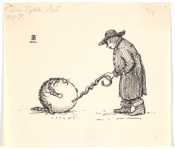 Niels Skovgaard, Den tykke kat