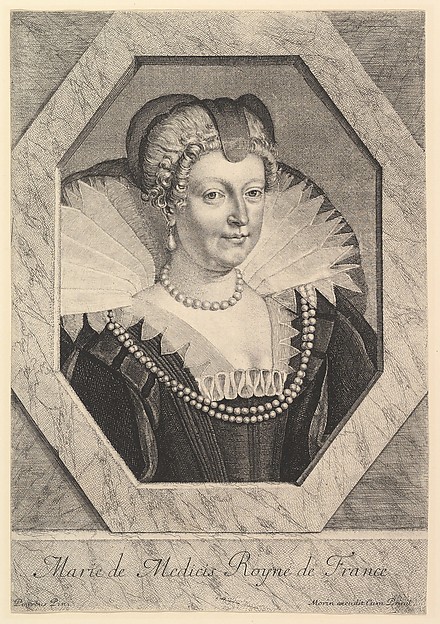 Jean Morin, Marie de Medicis, reine de France