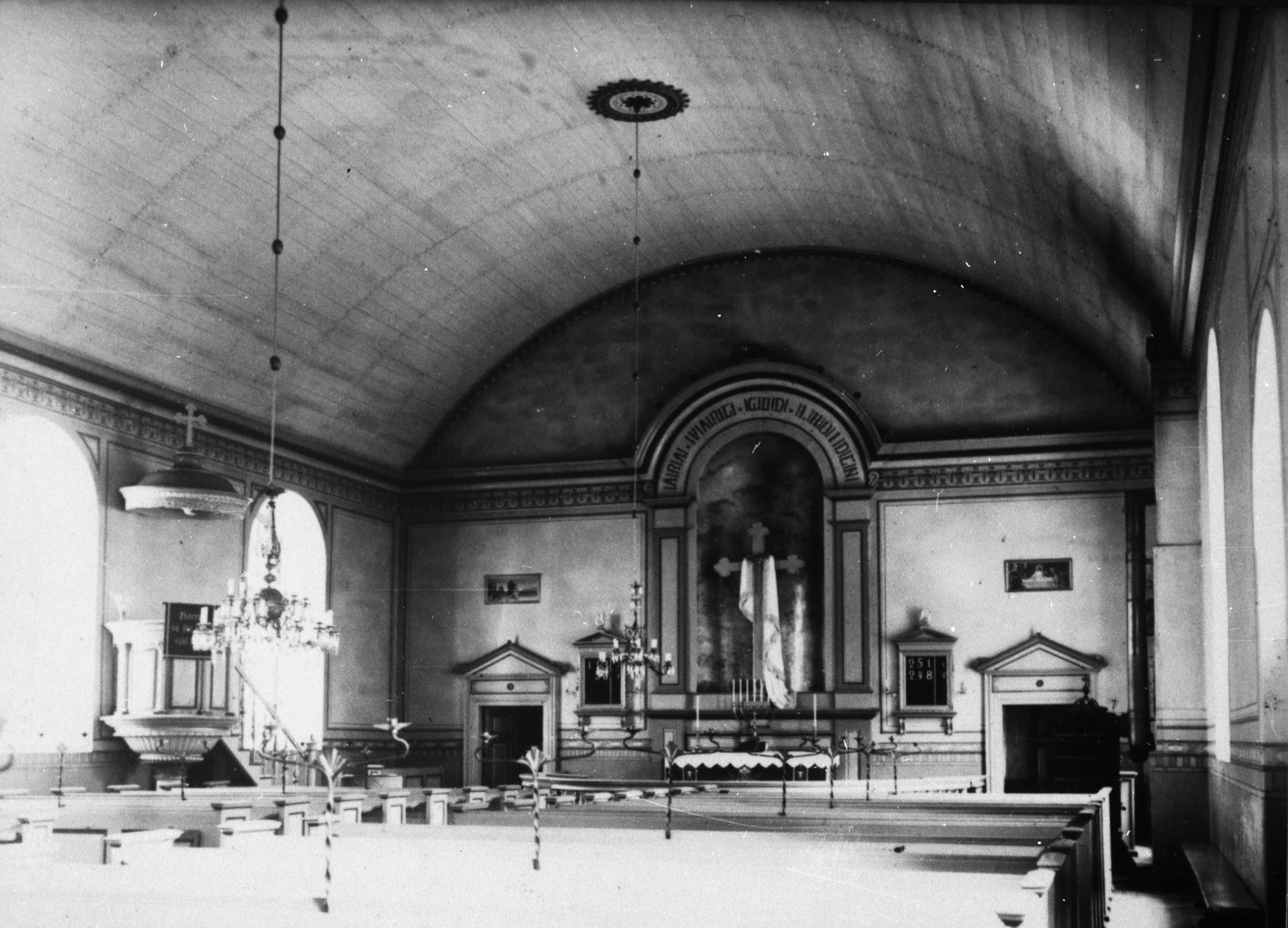 Adolf Niklasson, Kvänums kyrka