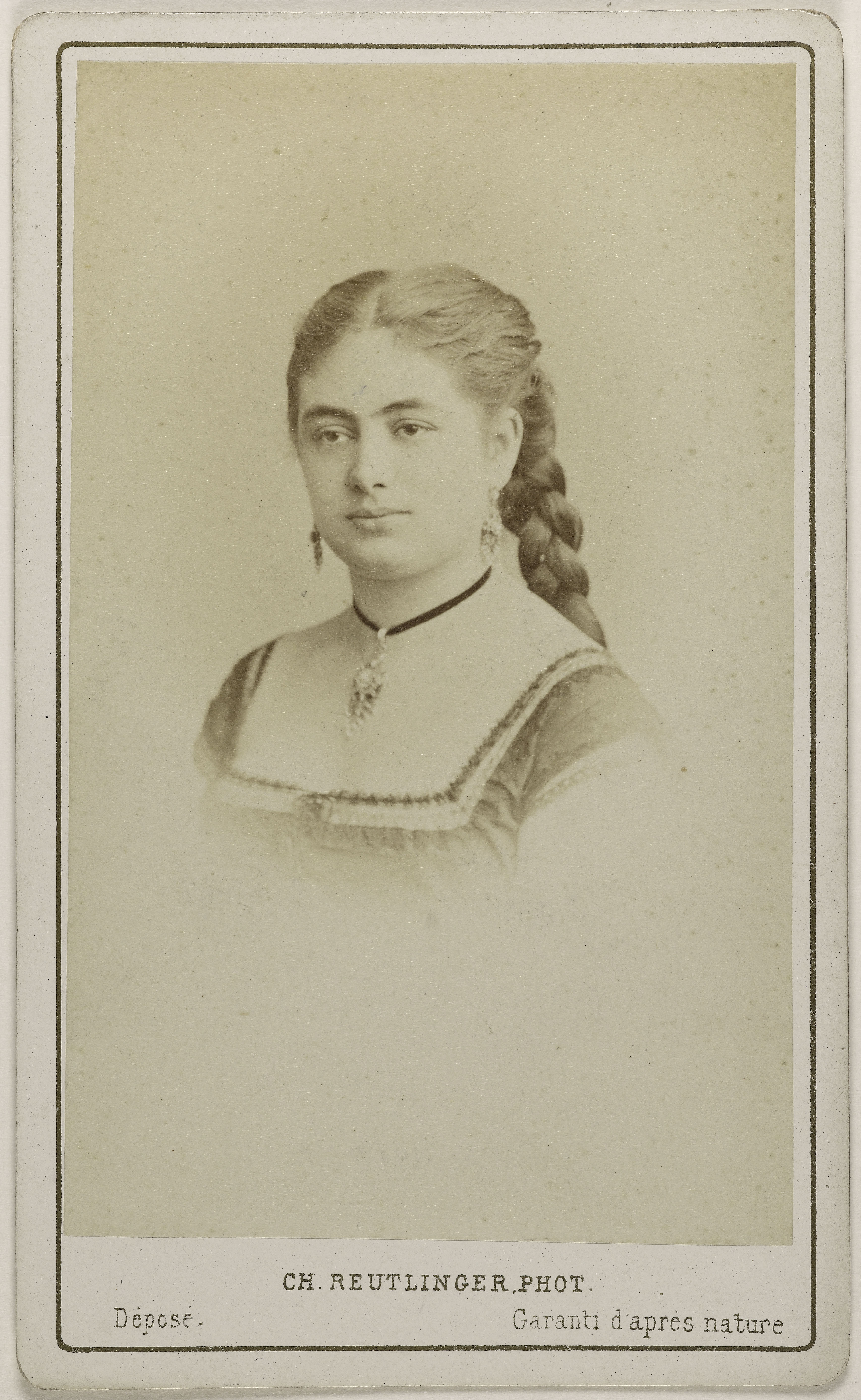 Charles Reutlinger, Portrait de Berger, Valérie, (actrice)