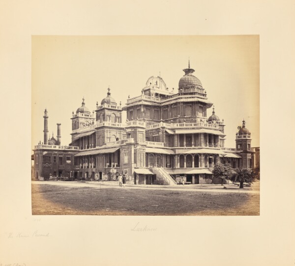 Samuel Bourne, Lucknow; The Kaiser Pasund from the South West [sic]