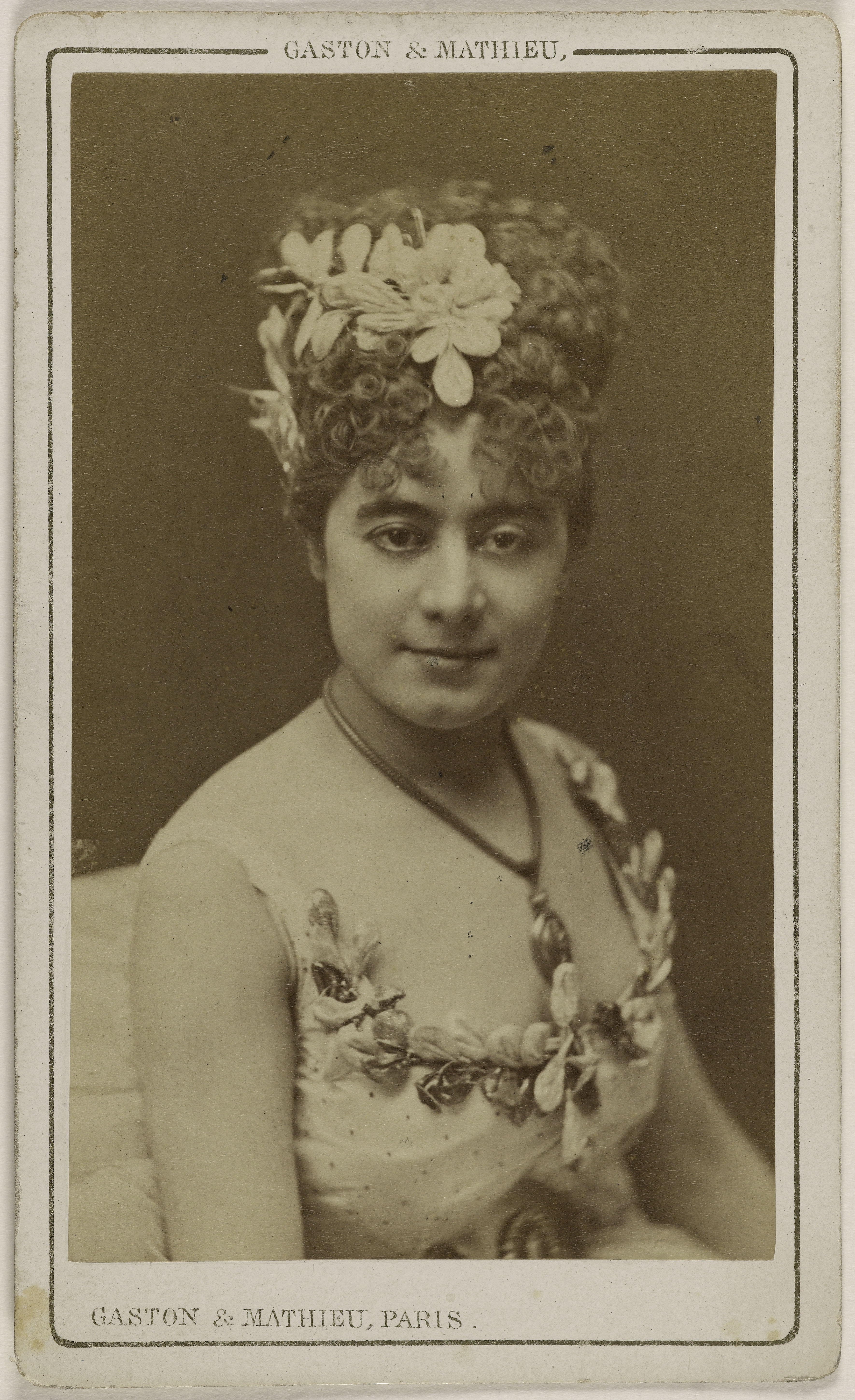 Mathieu & Cie Gaston, Portrait de Bartoletti, Malvira,( danseuse)