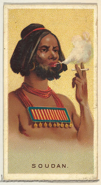 Allen & Ginter, Sudan, from World's Smokers series (N33) for Allen & Ginter Cigarettes