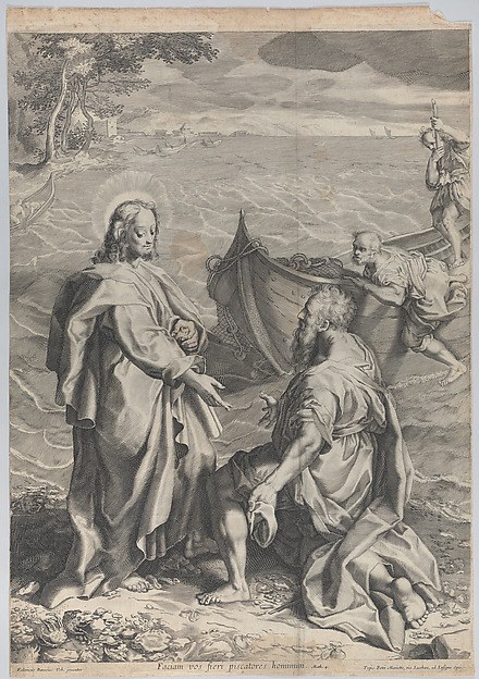 Anonymous, Christ and Saint Peter
