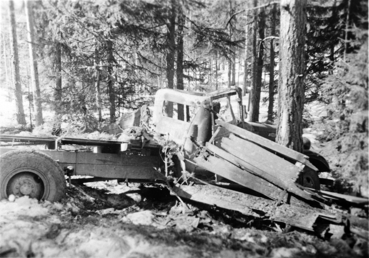 Anno Domkirkeodden, Istykkerskutt norsk lastebil. Den fraktet ammunisjon mellom Harby og Arneberg i Åsmarka våren 1940.