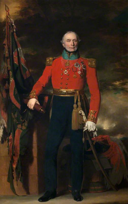 John Watson Gordon, General Sir Neil Douglas, 1779 - 1853. Soldier
