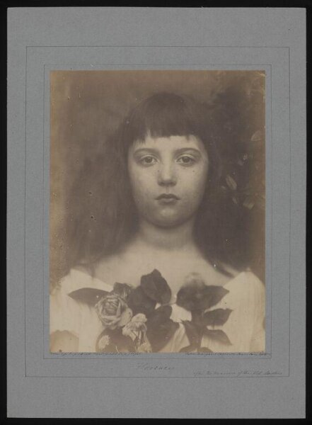 Cameron, Julia Margaret, Florence, after the Manner of an old Master