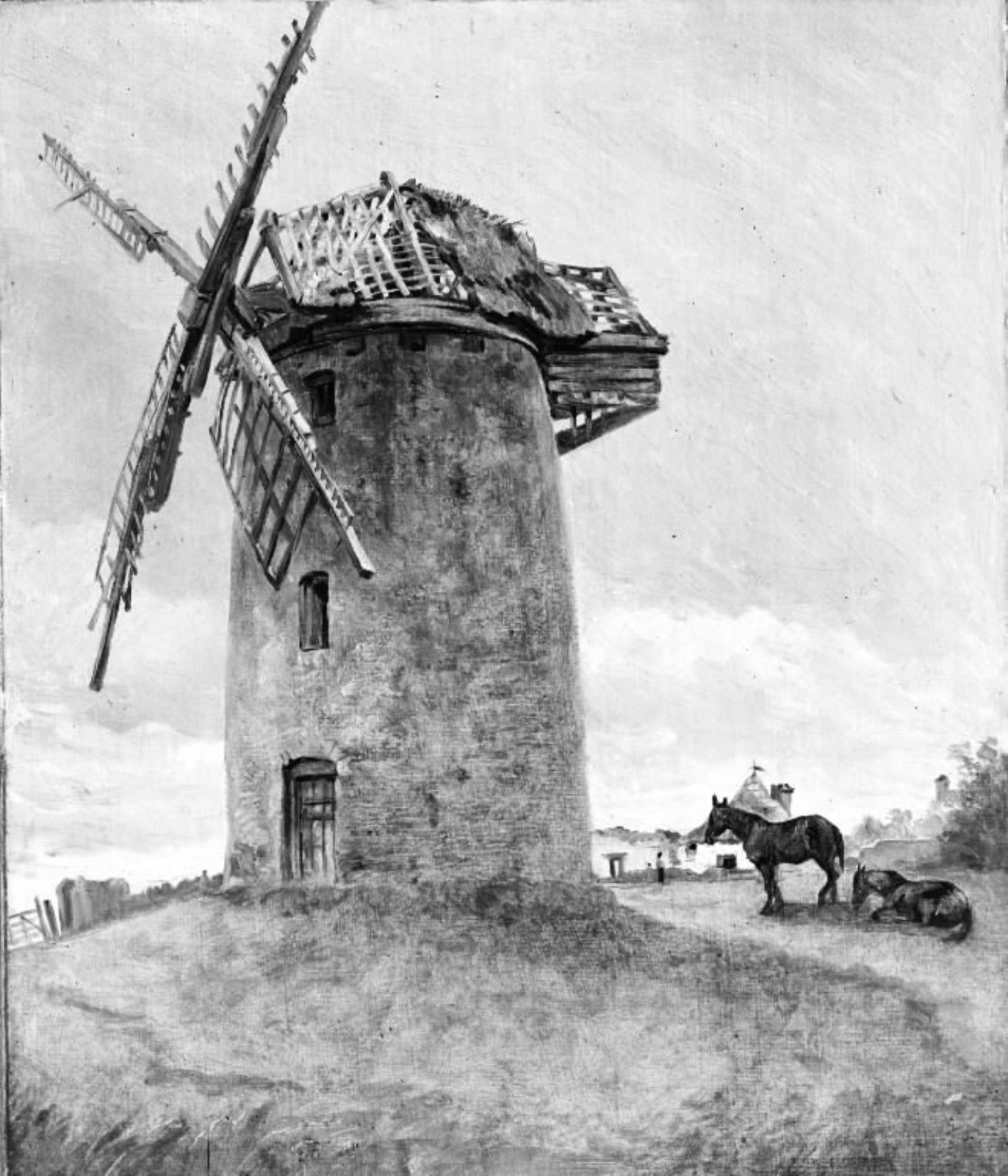 John Constable, Studie af en vindmølle