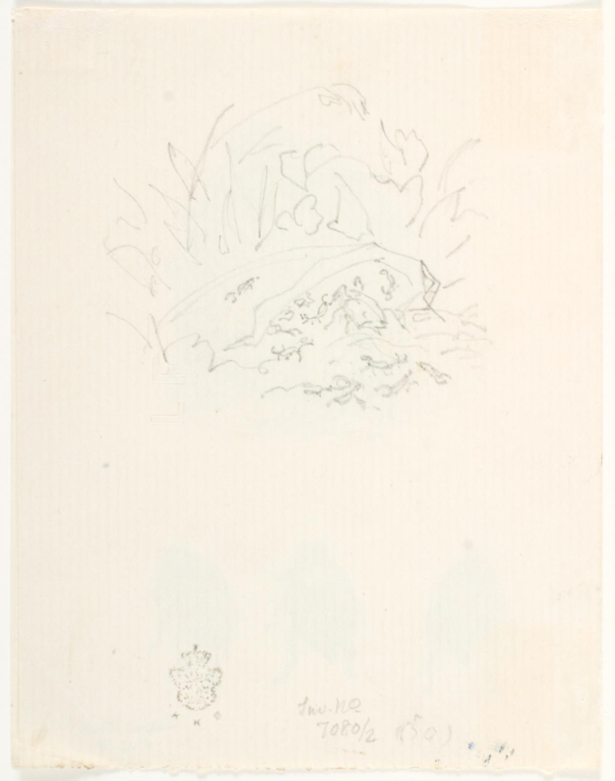 Lorenz Frølich, Illustrationsudkast til H.C. Andersen, Skarnbassen