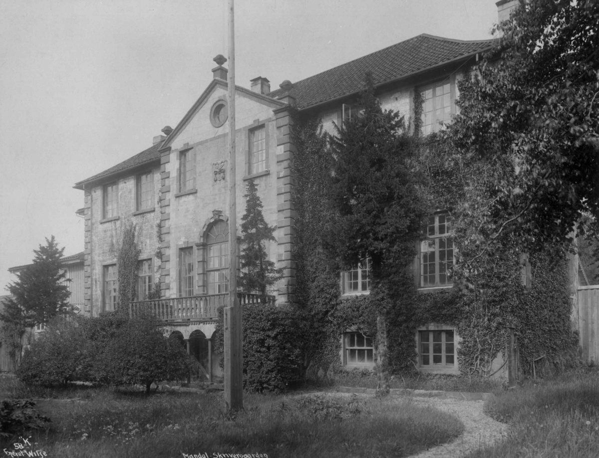 Anders Beer Wilse, Skrivergården, Mandal 2.