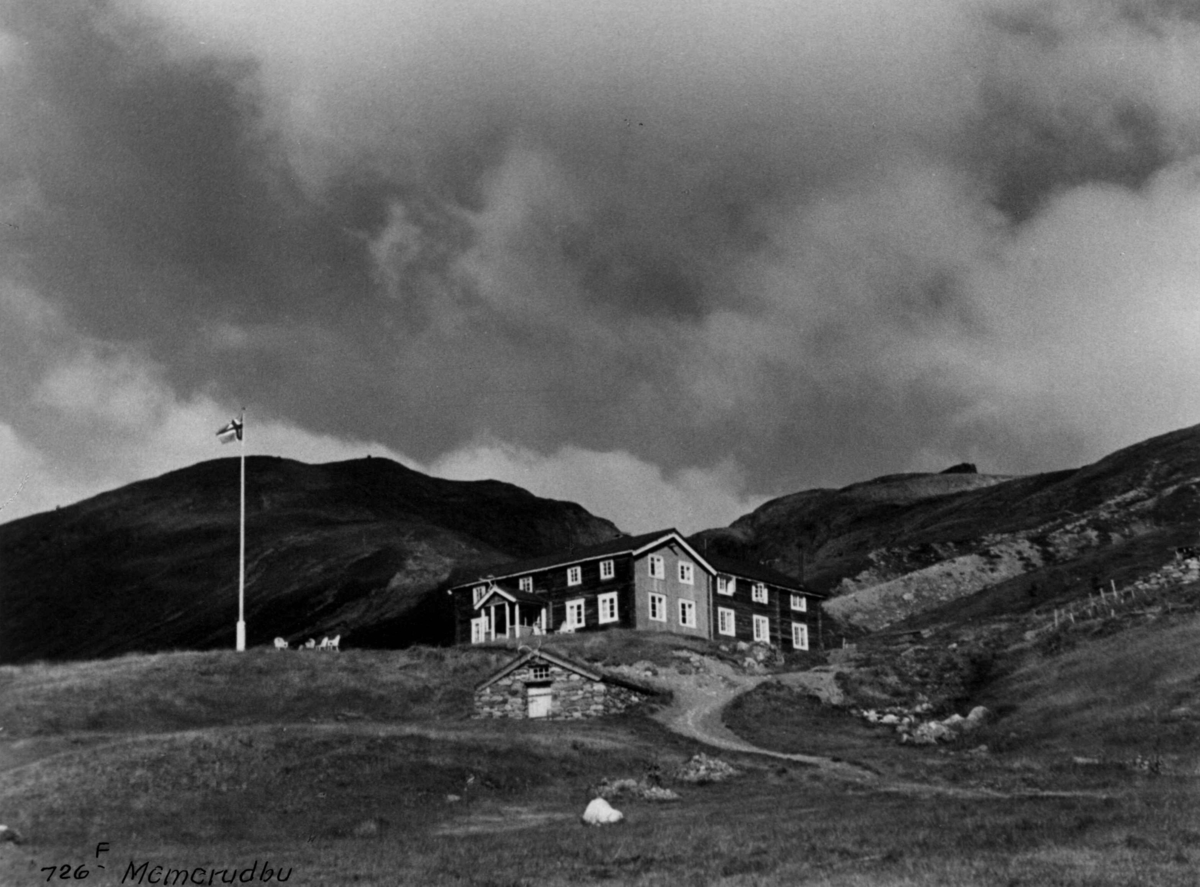 Anders Beer Wilse, Jotunheimen, Mot Gjende, Memerubu